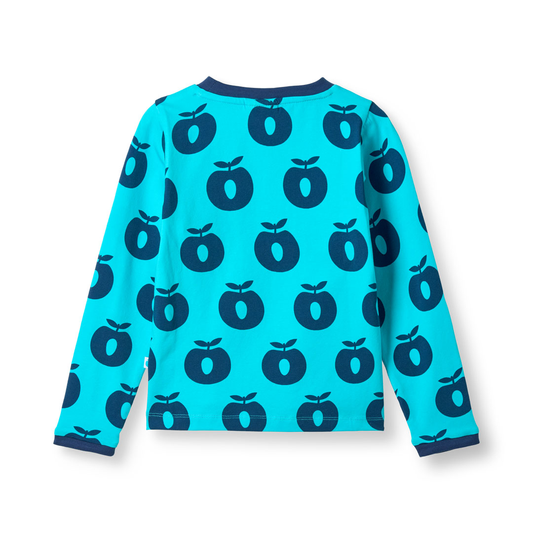 Elstar long-sleeved top with apples