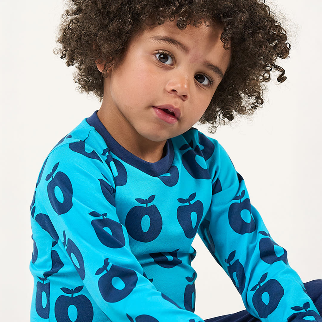 Elstar long-sleeved top with apples