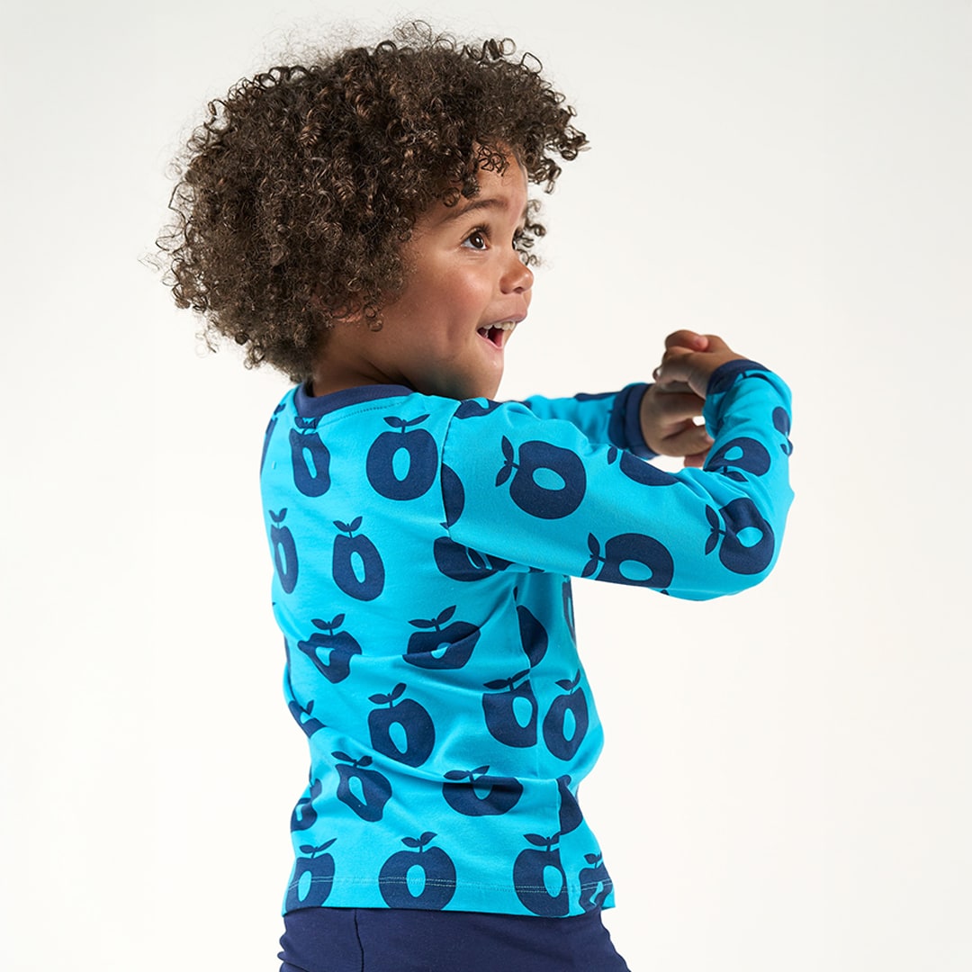 Elstar long-sleeved top with apples