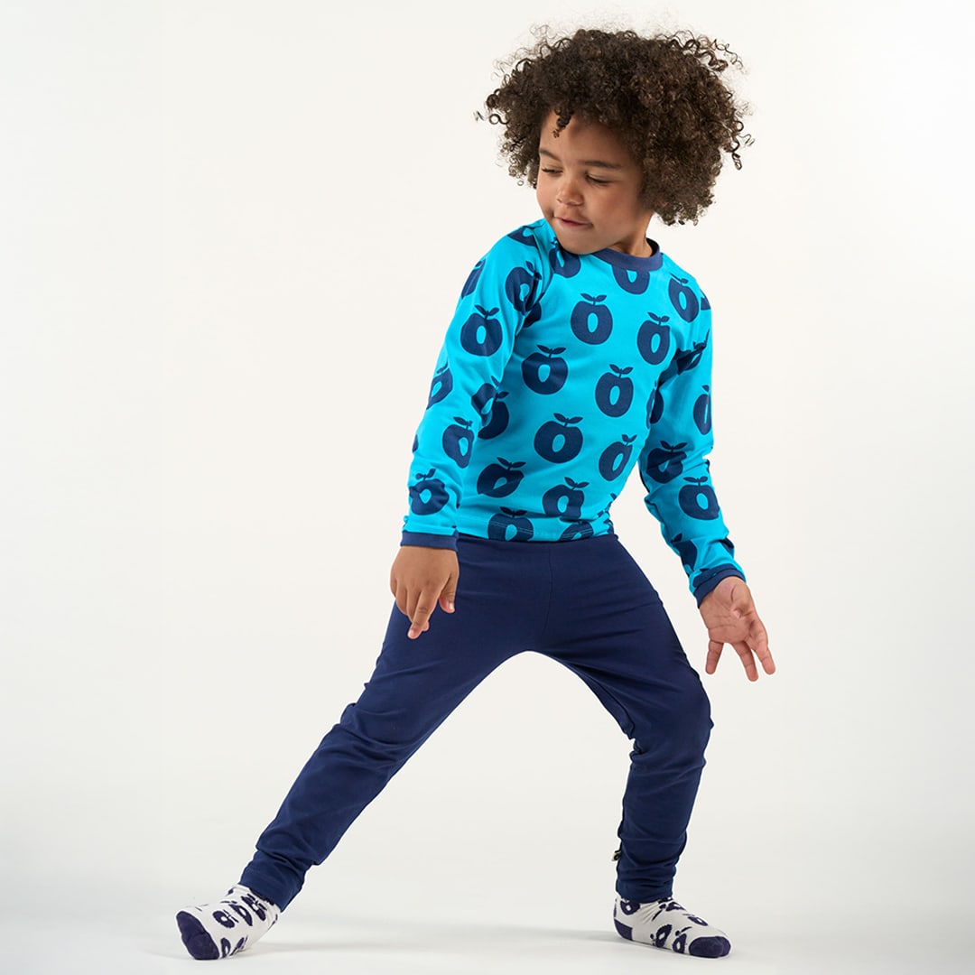 Elstar long-sleeved top with apples