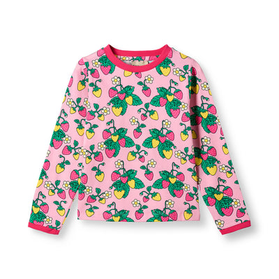 Elstar long-sleeved top with strawberries