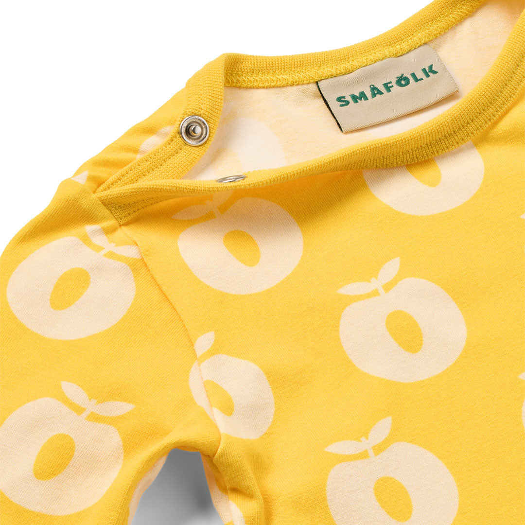 Elstar long-sleeved baby body with apples