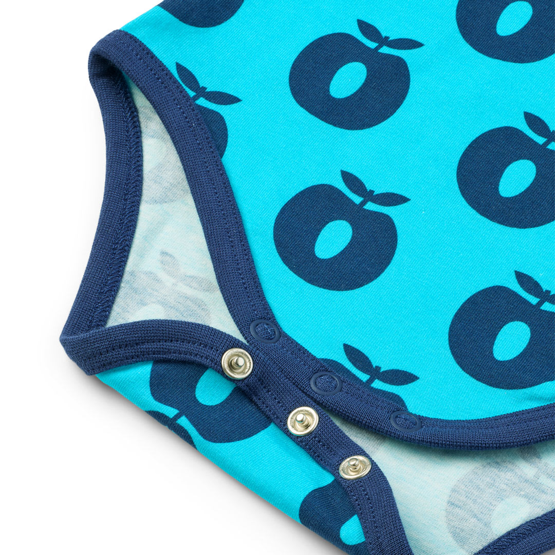 Elstar long-sleeved baby body with apples
