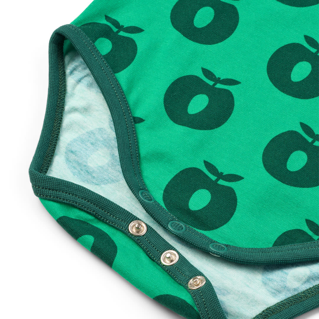 Elstar long-sleeved baby body with apples