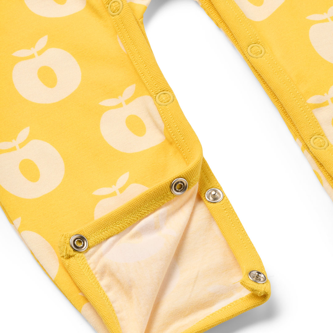 Elstar long-sleeved baby suit with apples