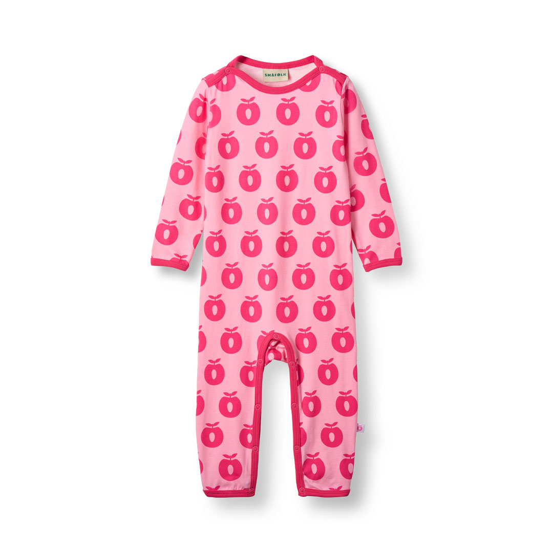 Elstar long-sleeved baby suit with apples