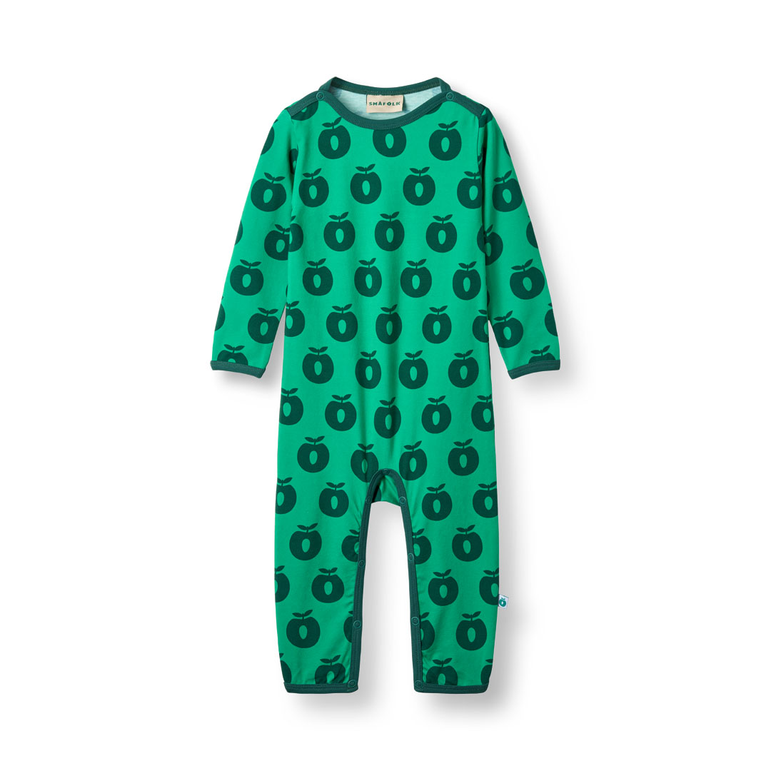 Elstar long-sleeved baby suit with apples