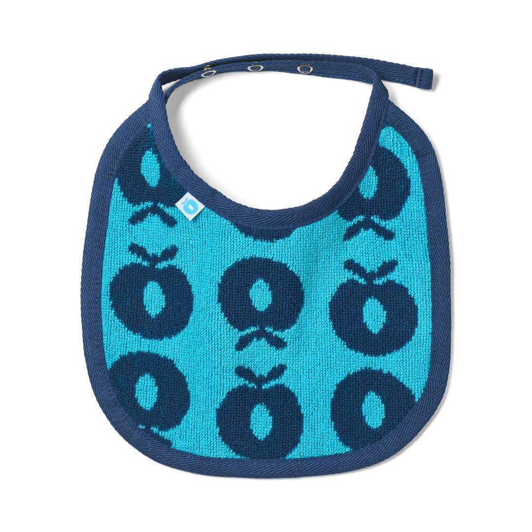 2 packs of small bibs with apples