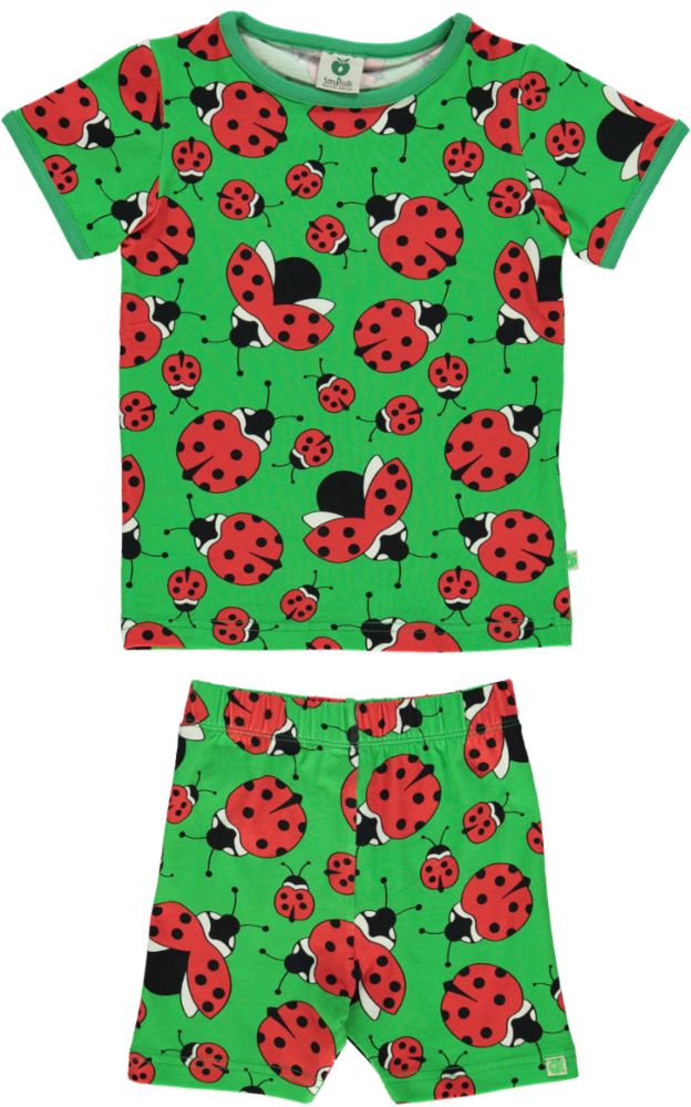 Set with t-shirt, legging with ladybird