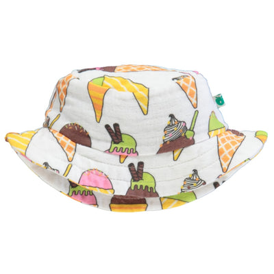 Sun hat with ice cream