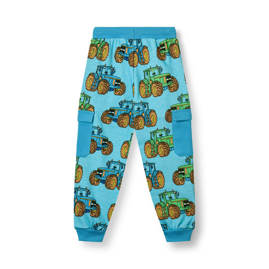 Pants with tractors