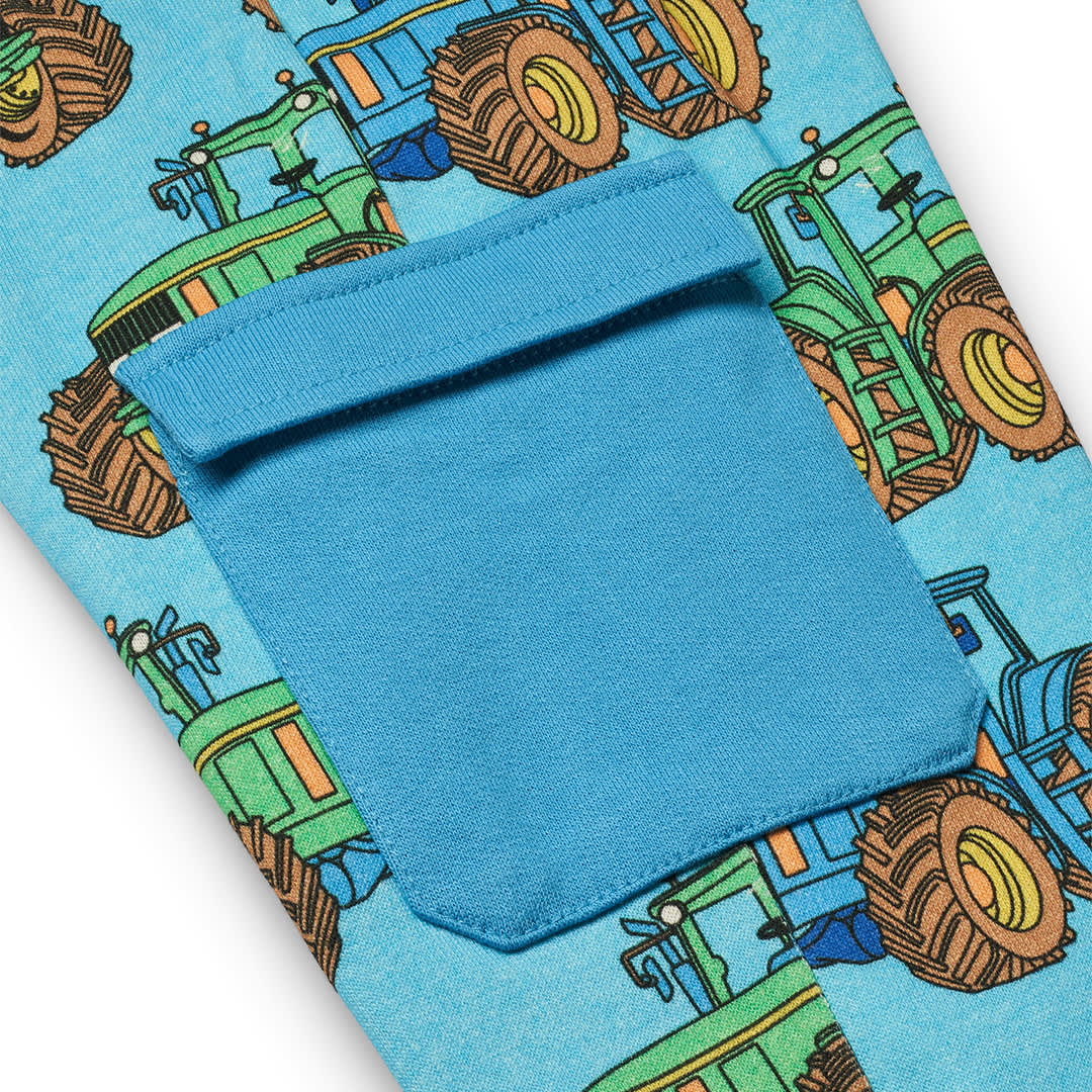 Pants with tractors
