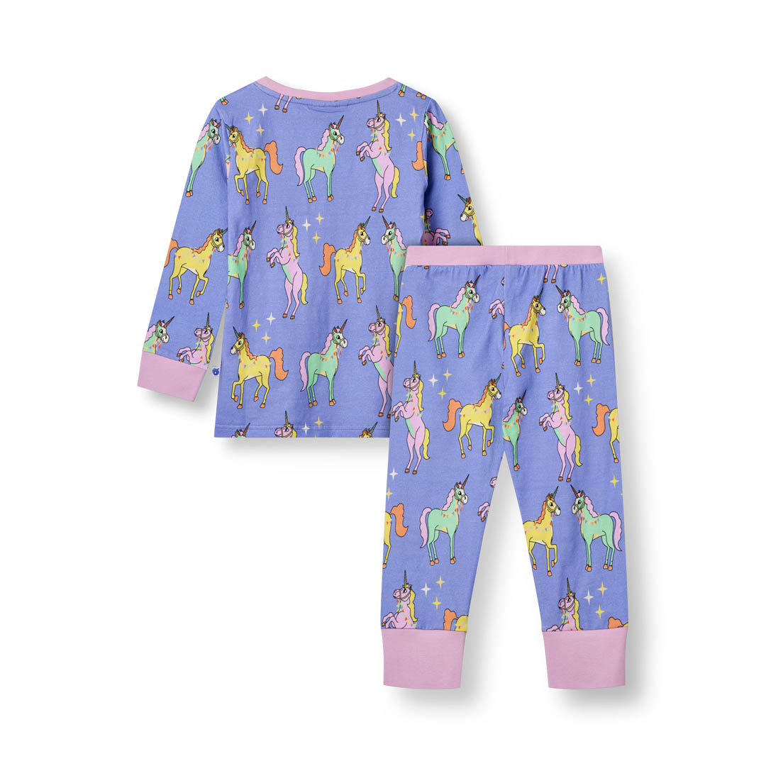 Nightwear set with unicorns