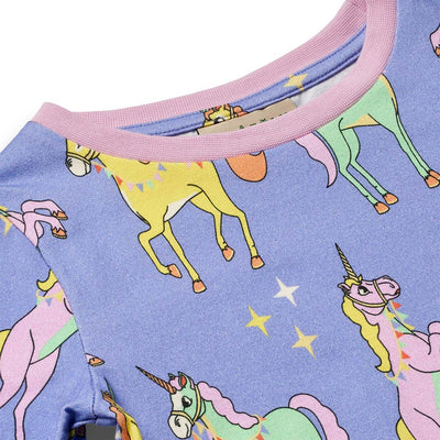 Nightwear set with unicorns