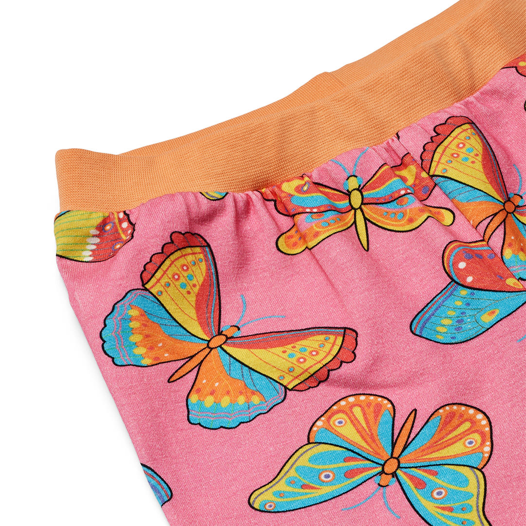 Nightwear set with butterflies