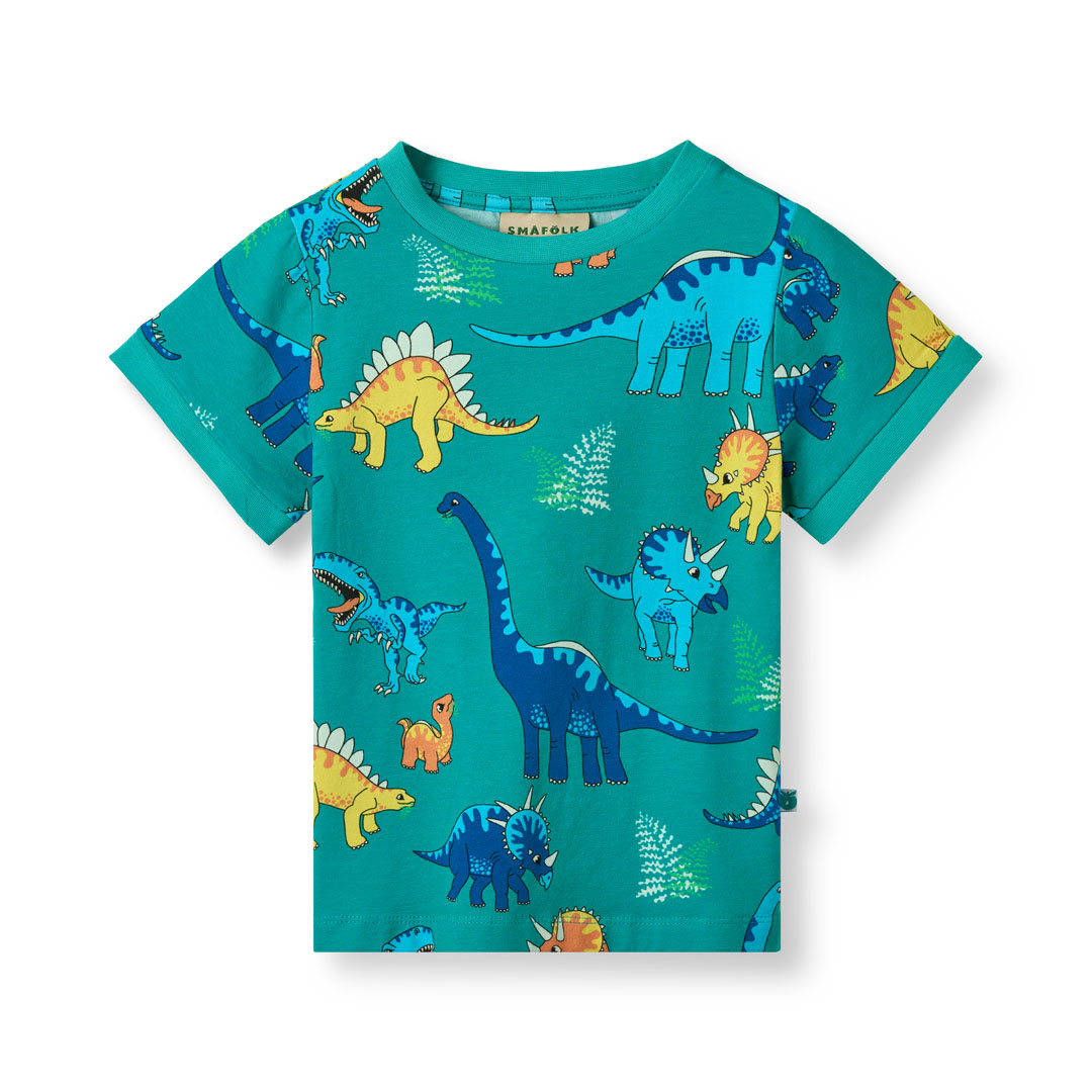 T-shirt with dinosaurs