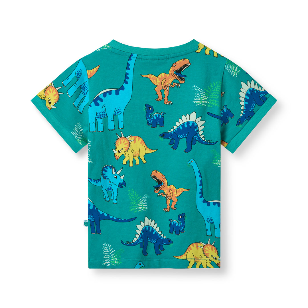 T-shirt with dinosaurs