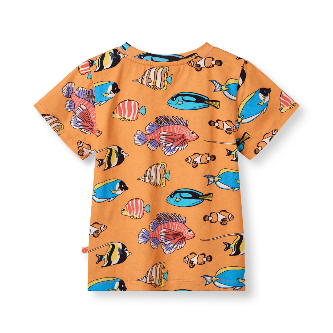 T-shirt with fish