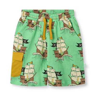 Shorts with pirate ships