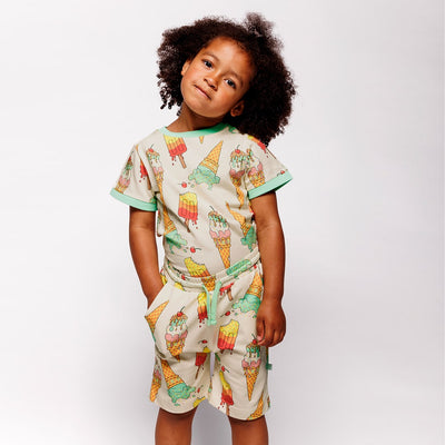 Shorts with ice cream