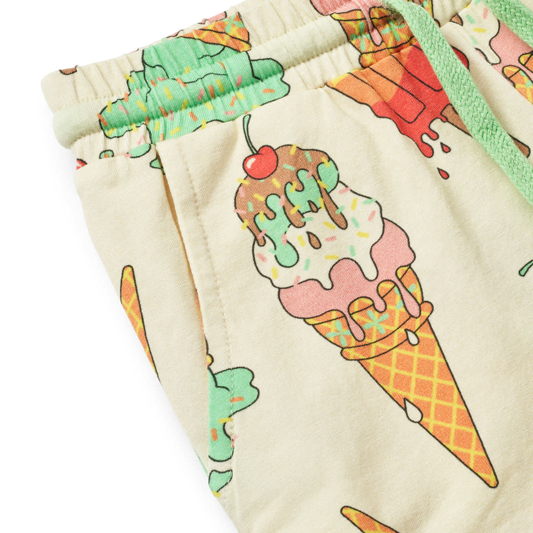 Shorts with ice cream