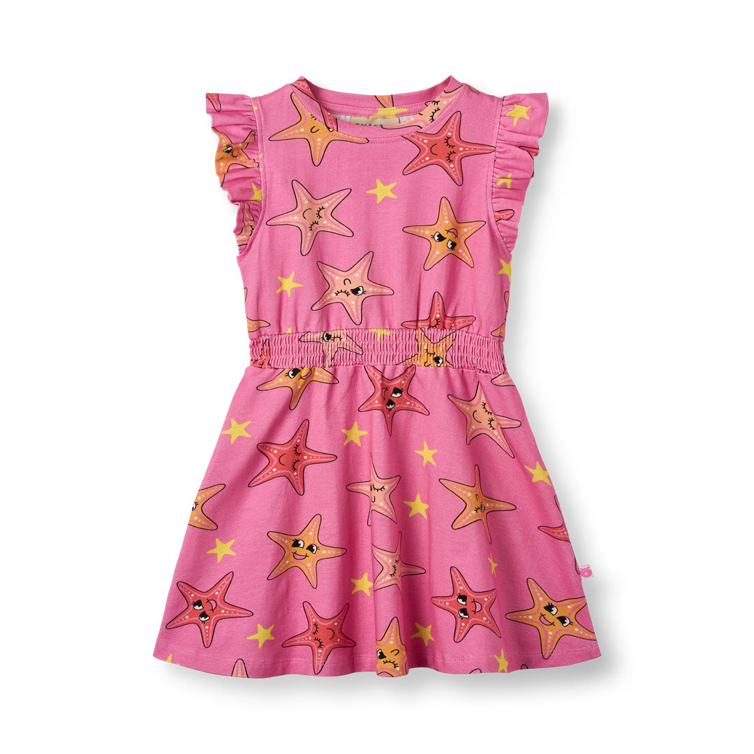 Sleeveless dress with starfish