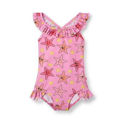 UV50 swimsuit with starfish