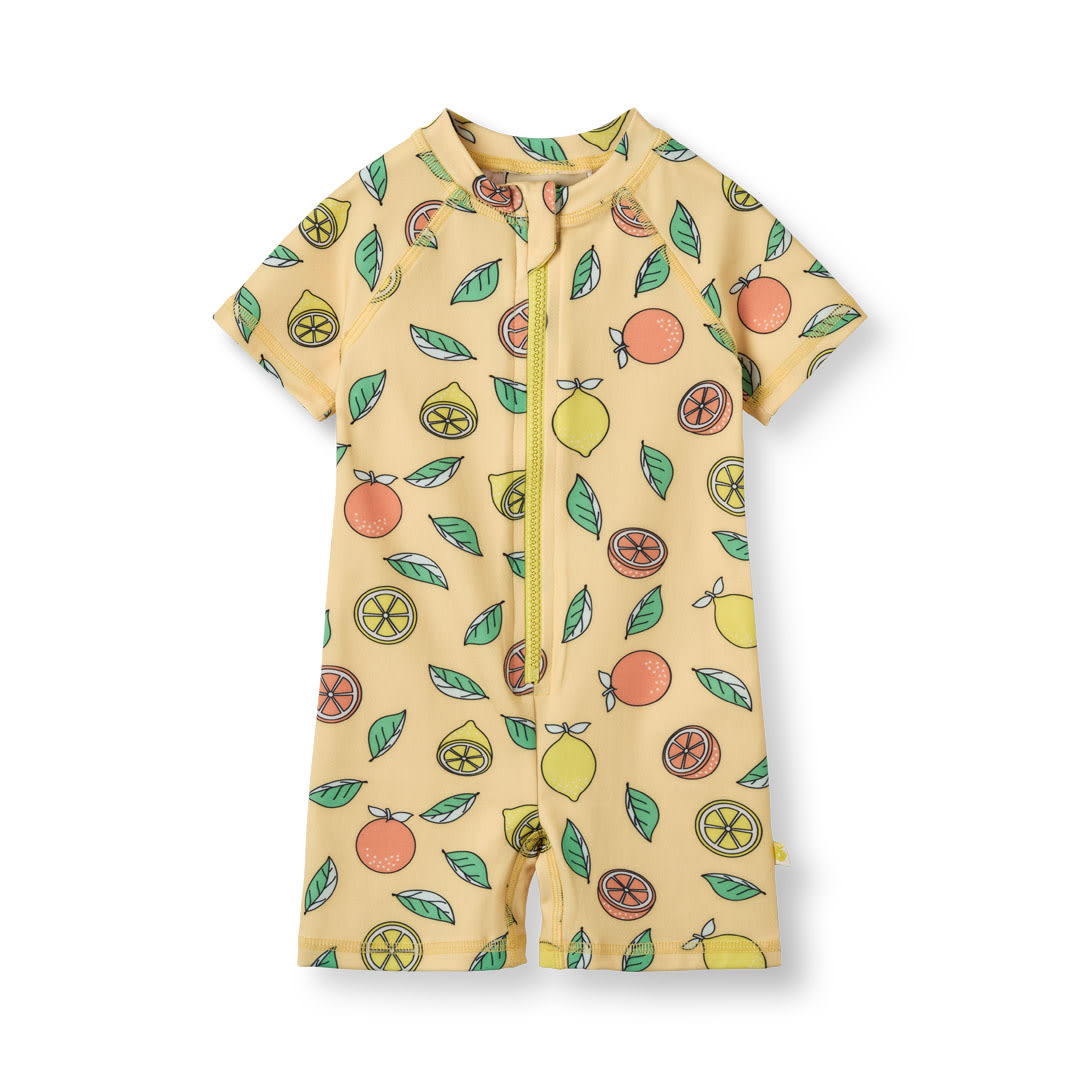 UV50 Swimsuit with lemons and oranges