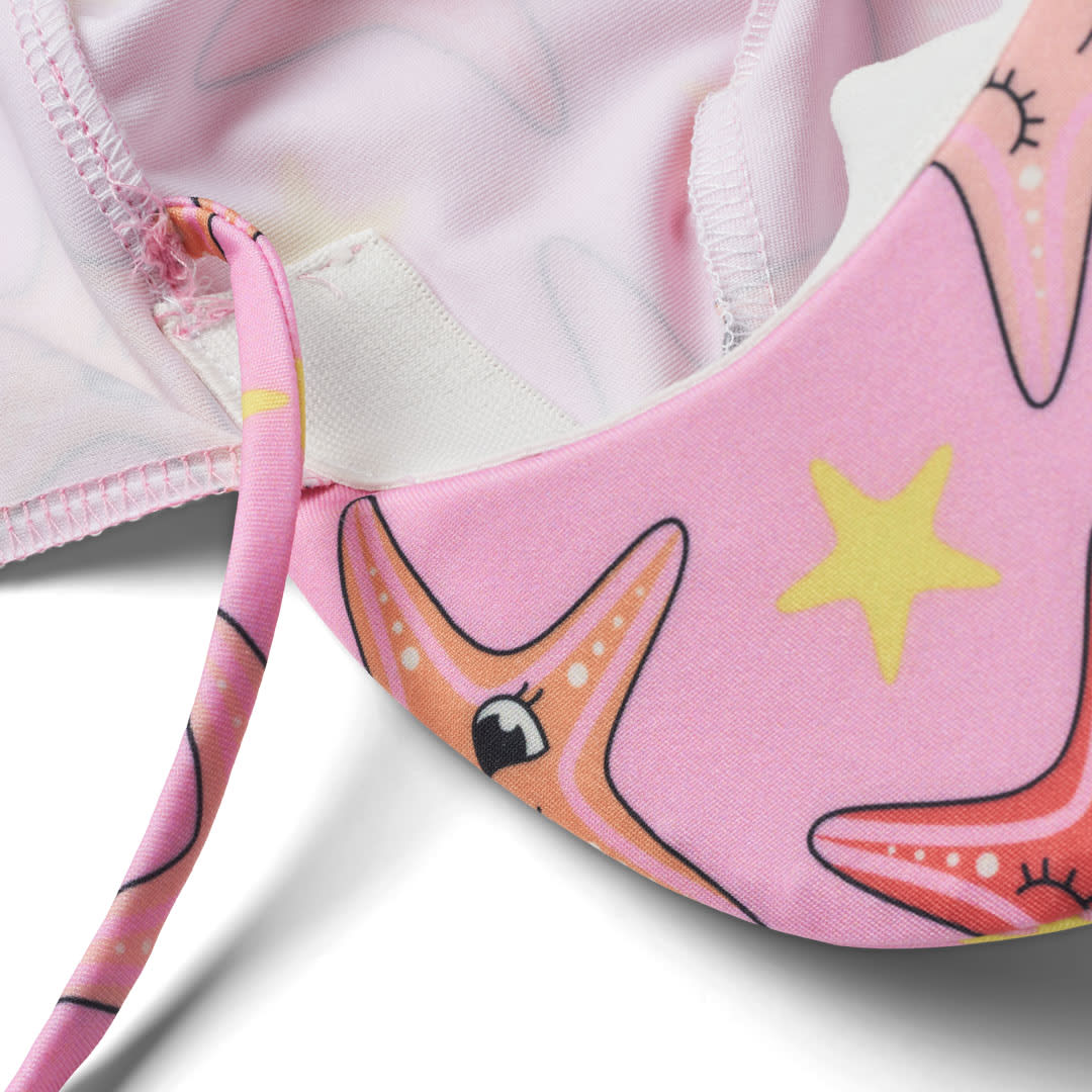 UV50 sun hat with starfish