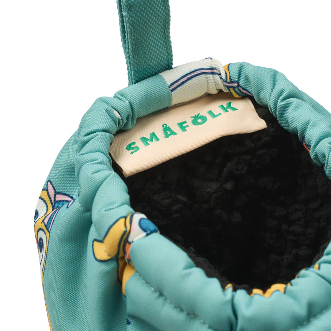Baby booties with penguins