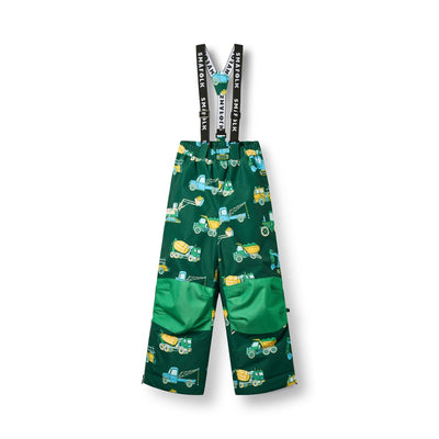 Ski pants with vehicles