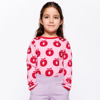 Elstar long-sleeved top with apples