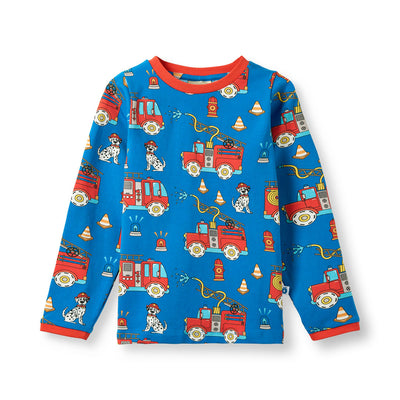 Elstar long-sleeved top fire truck