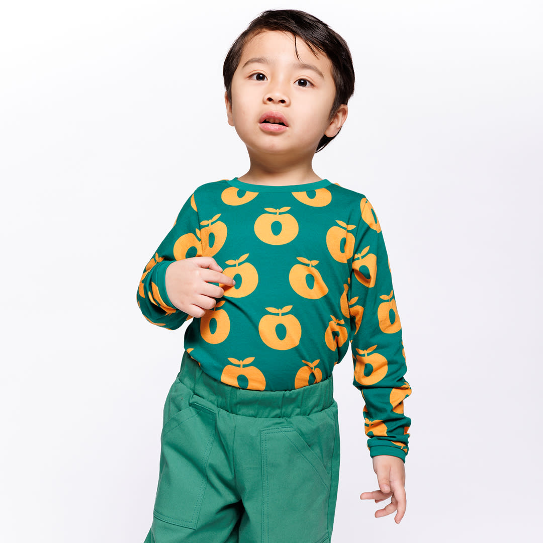 Elstar long-sleeved top with apples