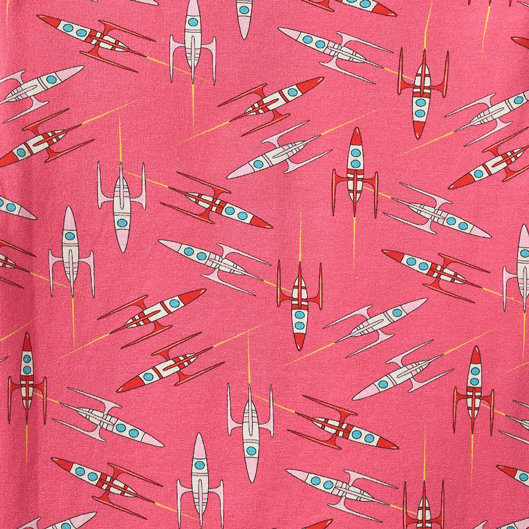 Gala long-sleeved top with rockets