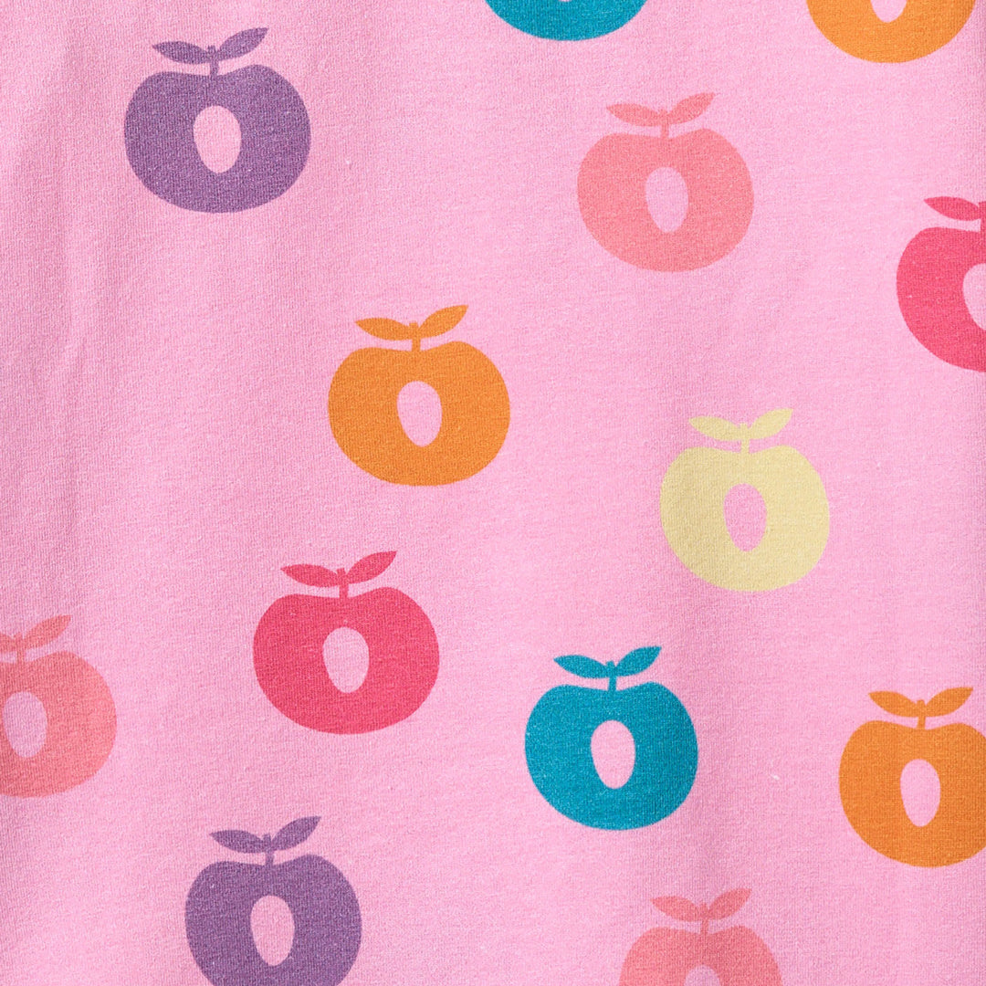 Gala long-sleeved blouse with apples