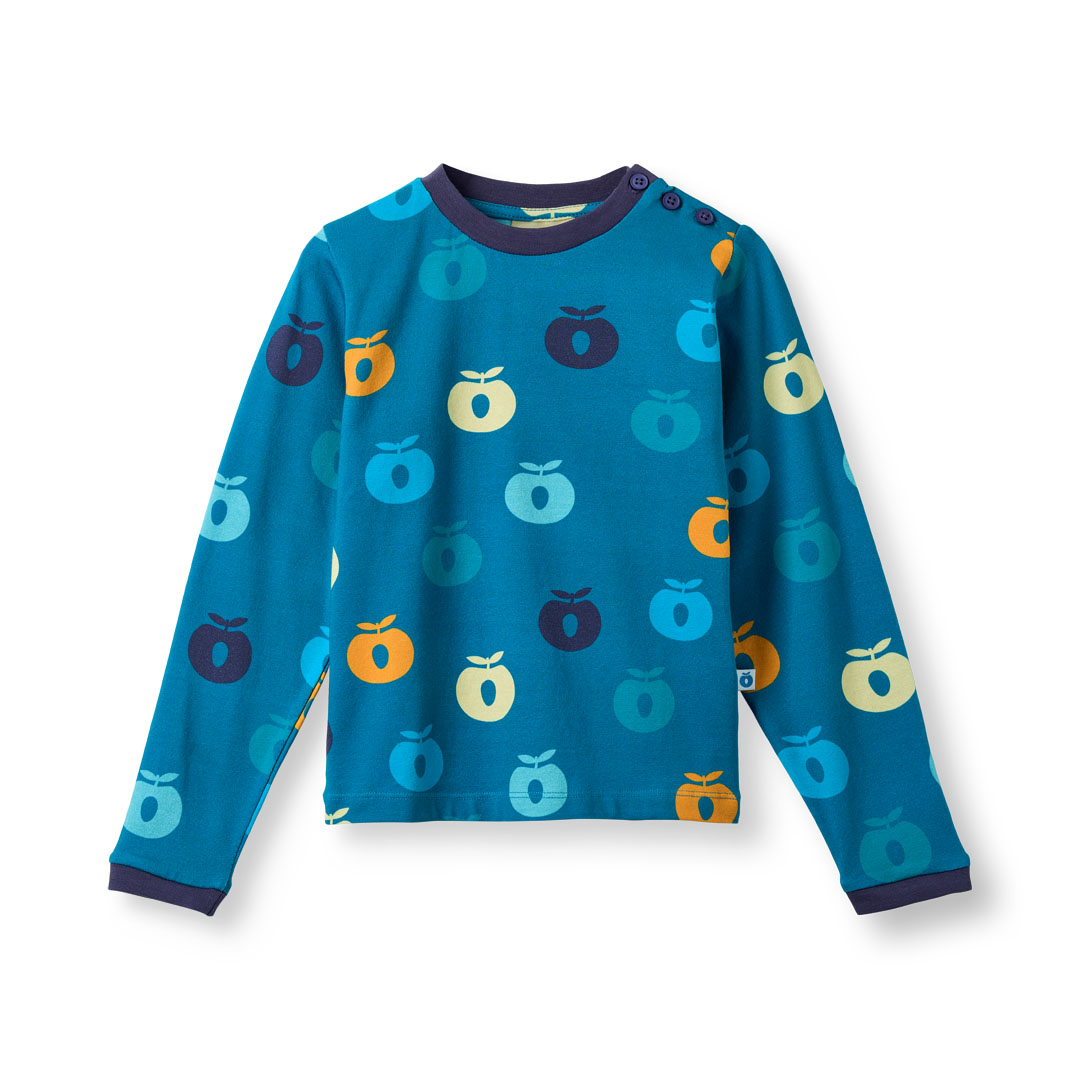Umalin long-sleeved top with apples