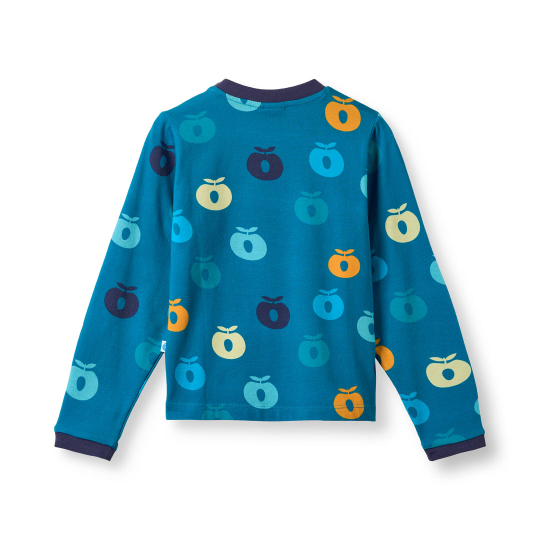 Umalin long-sleeved top with apples