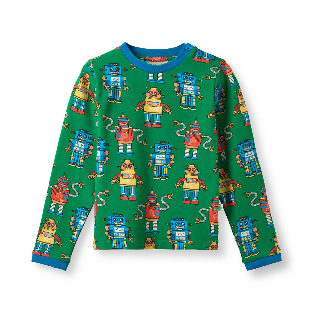 Umalin long-sleeved top with robots