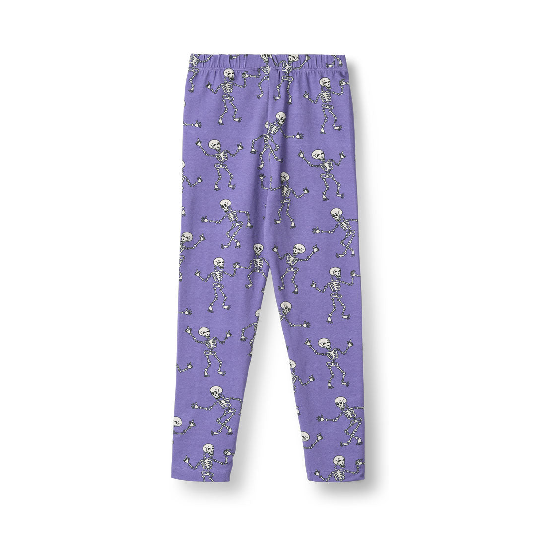 Gala leggings with skeletons