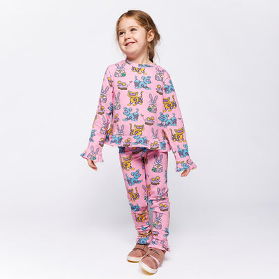 Dabinett leggings with robot pets