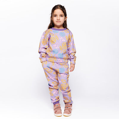 Macoun sweatpants with roses