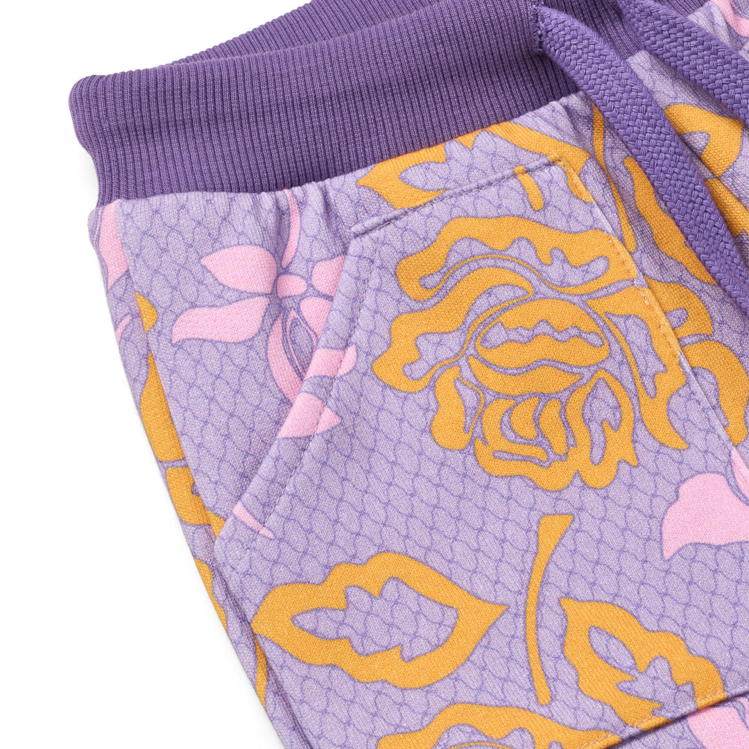 Macoun sweatpants with roses