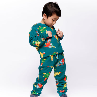 Macoun sweatpants with space blasters