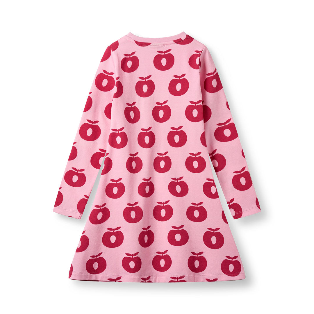 Gala dress with apples