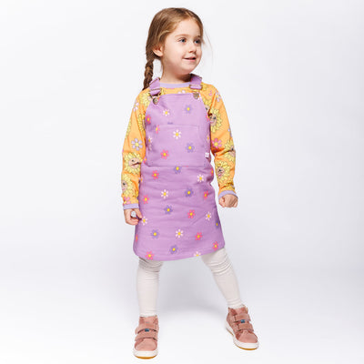 Dorst Golden spencer dress with flowers