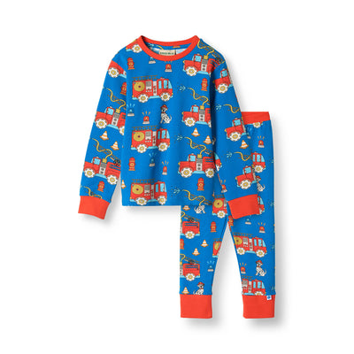 Jubilee nightwear set with fire truck