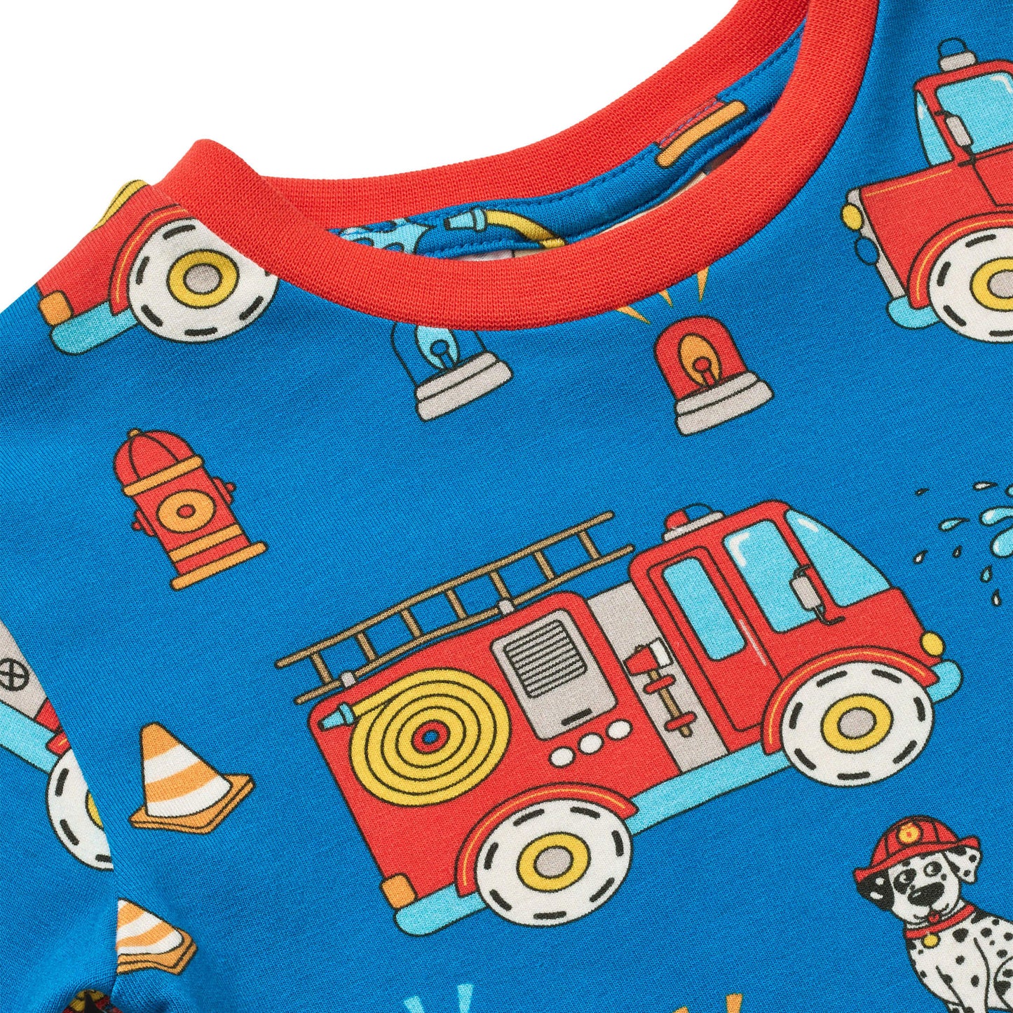 Jubilee nightwear set with fire truck
