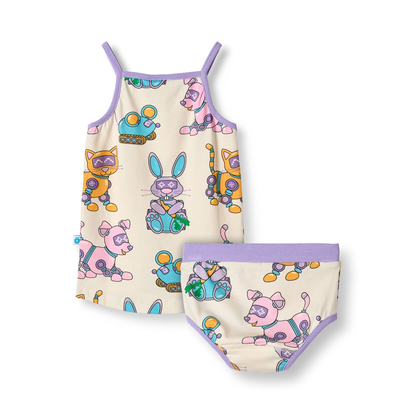 Elstar underwear set with robot pets