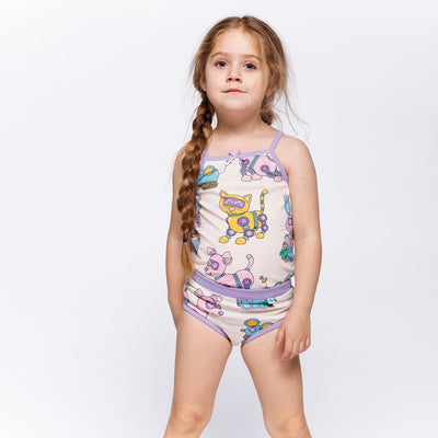 Elstar underwear set with robot pets